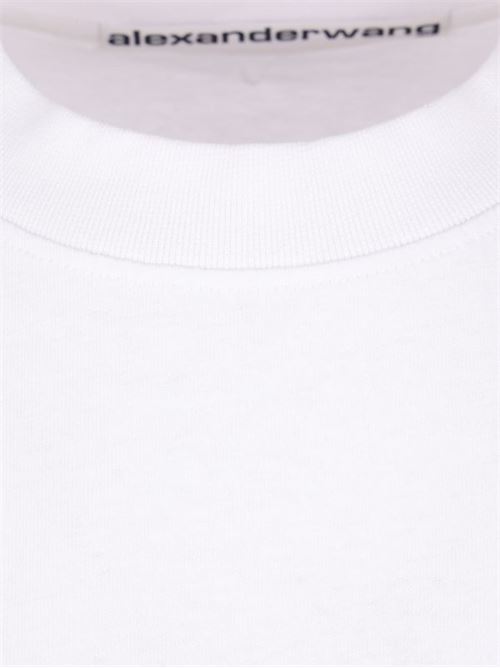 T-shirt con logo ALEXANDER WANG | UCC3261905100